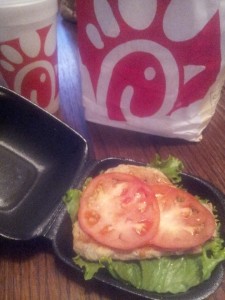 Chick-fil-A Grilled Chicken Sandwich, no bun